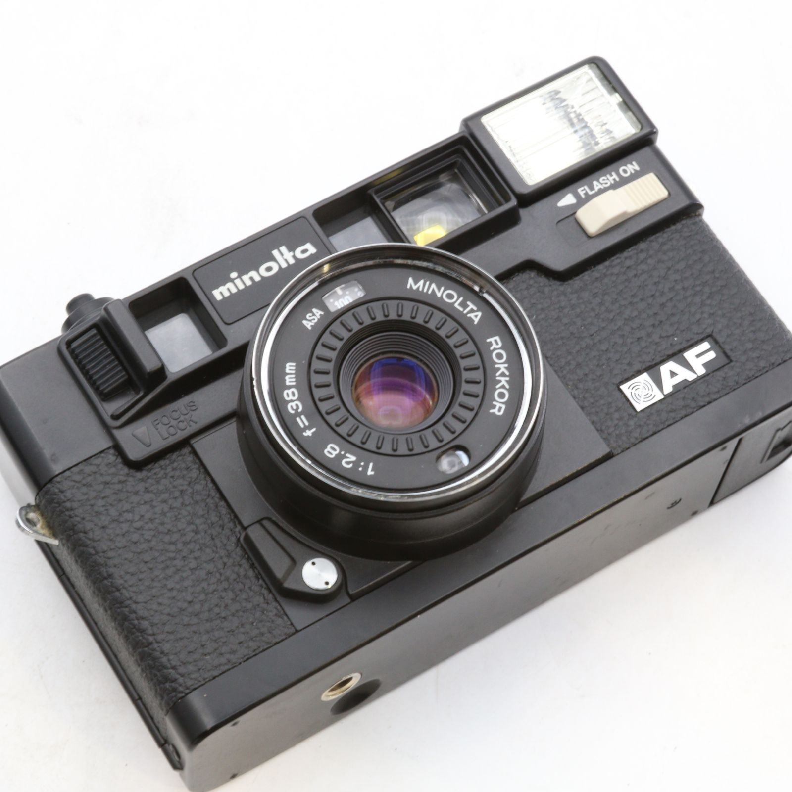 完動品】MINOLTA HI-MATIC AF フィルムカメラ 動作確認済み - メルカリ