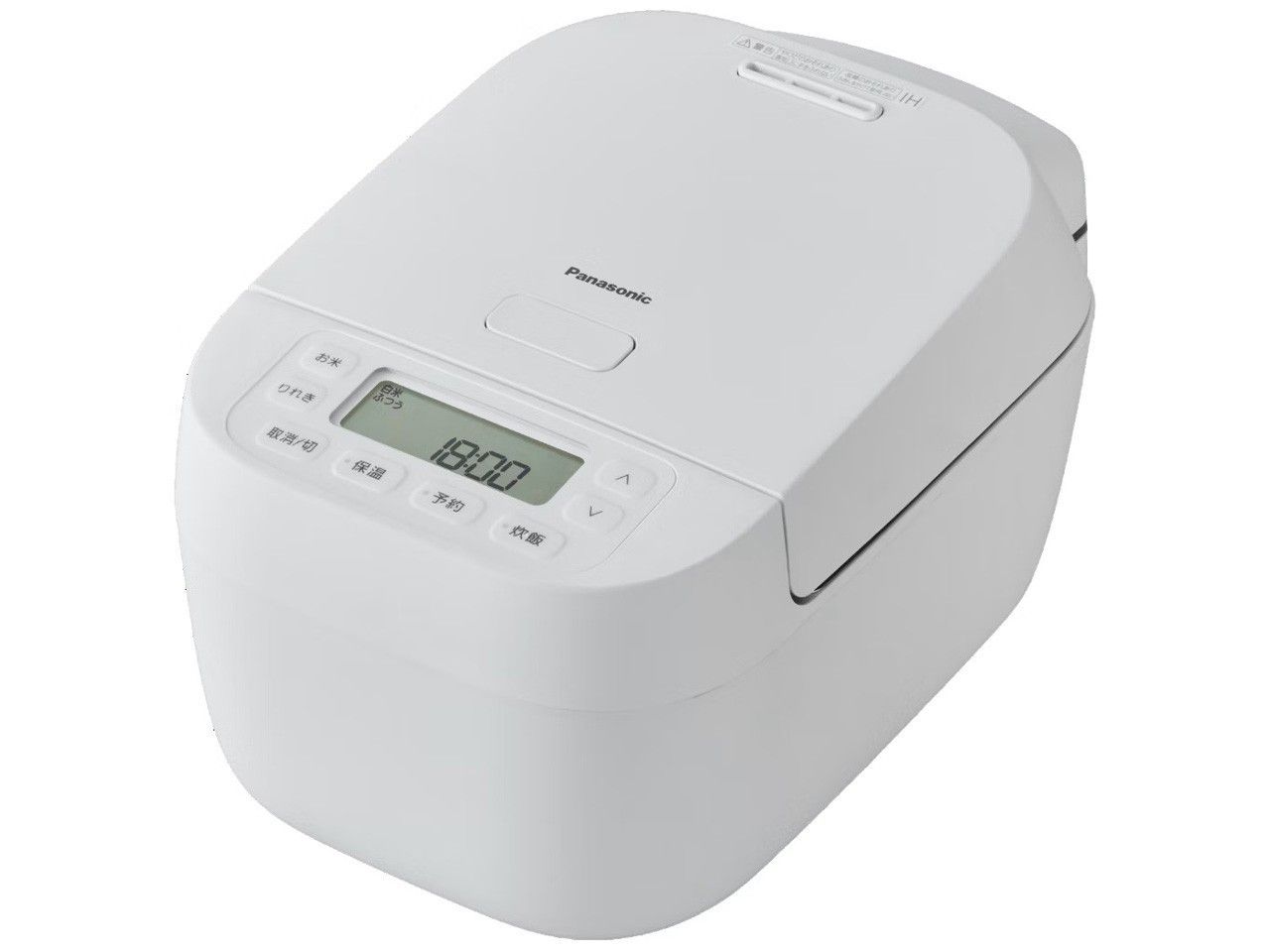 パナソニック 炊飯器 SR-N210D-W ホワイト 5.5合 大火力包み加熱 うるおい保温