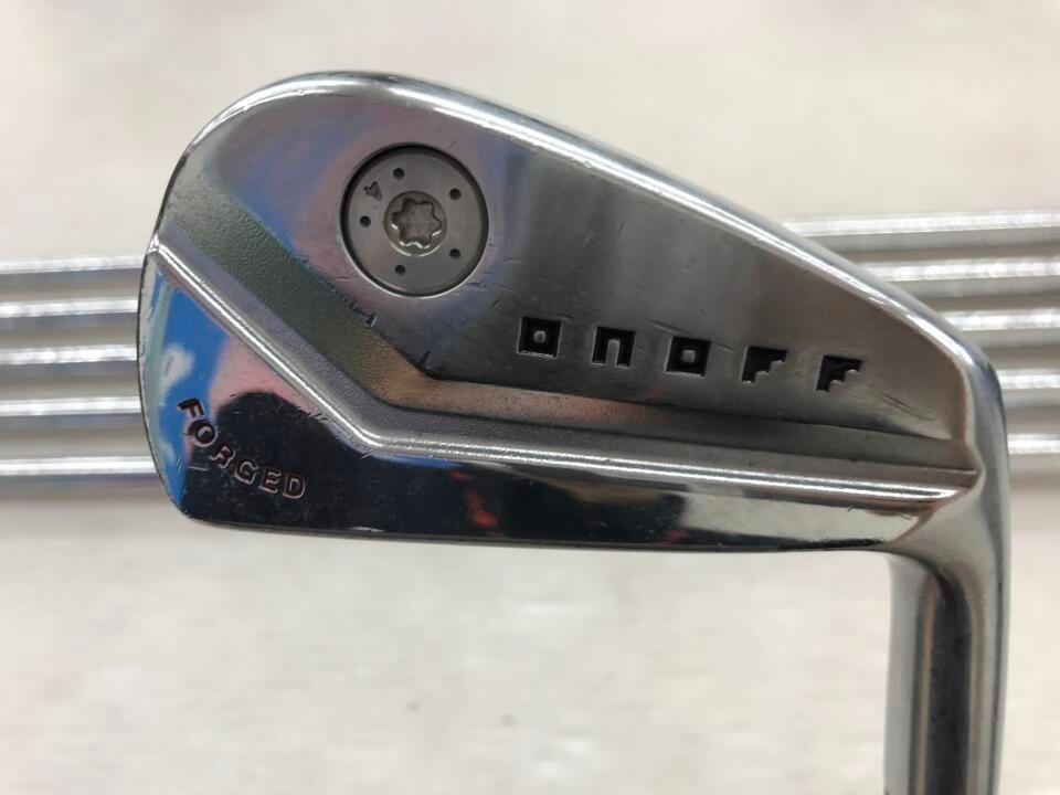 グローブライド　ONOFF FORGED KURO 2022　REPULSION KICK ST-90　Sフレックス　アイアンセット　中古【最短即日発送】