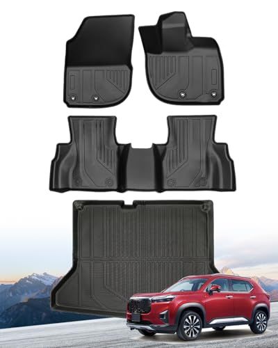 R◆ホンダWR-Vフロアマット ホンダ WR-V DG5型専用 フロアマット & トランクマット 3Dカーマット 2024年モデル以降対応 防水・防汚・防傷 TPE素材 車種専用設計 4点セット
