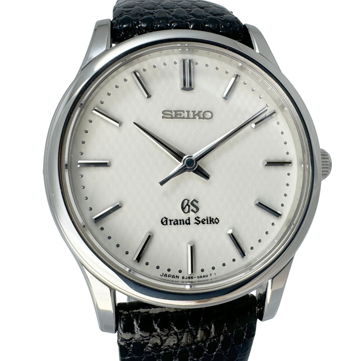 【新品仕上げ済み】Grand Seiko グランドセイコー☆SBGF029 中古 メンズ腕時計 クオーツ 8J55-0AA0 白格子柄文字盤☆Aランク☆