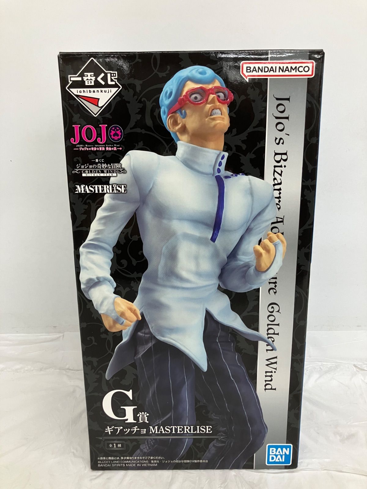 一番くじ ジョジョの奇妙な冒険 黄金の風 G賞 ギアッチョ MASTERLISE