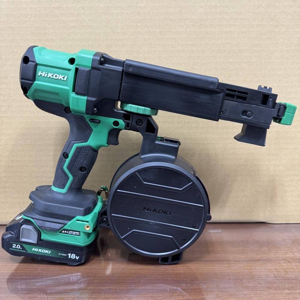 【おすすめ】【中古美品】HiKOKI WF1804DA(BP) コードレス連結ねじドライバ（バッテリー２個付）【202】