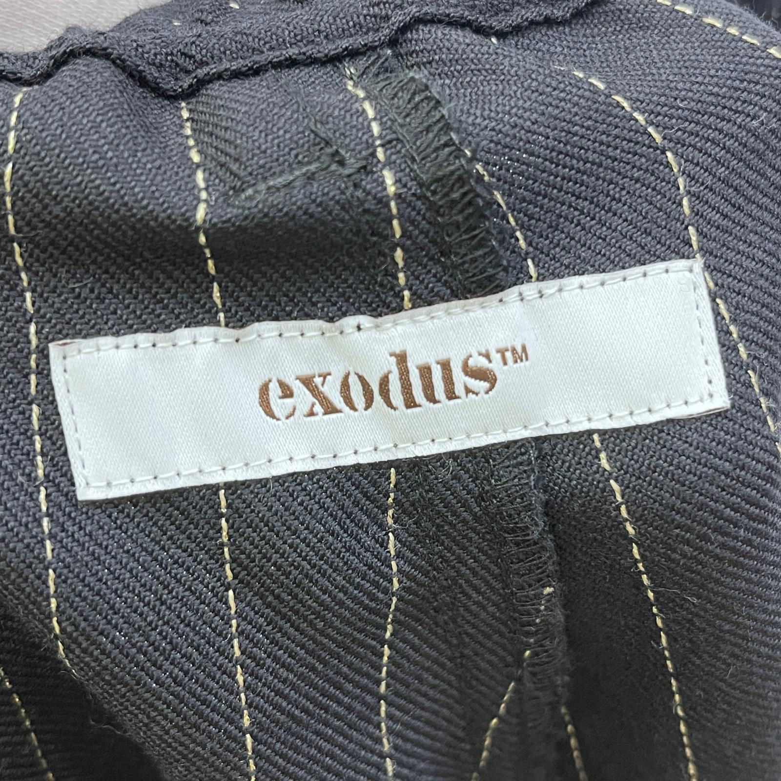 exodus WOOL GLITTER STRIPE EASY PANTS