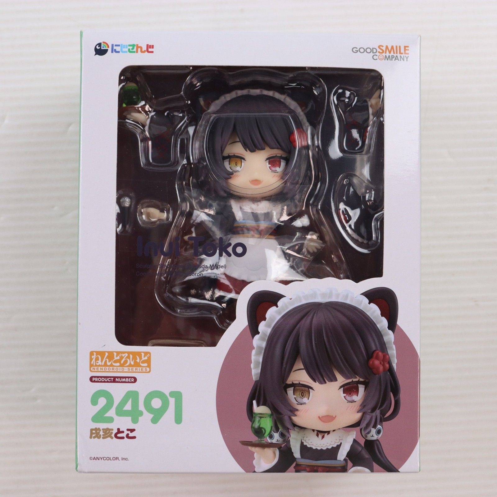 ねんどろいど 2491 戌亥とこ(いぬいとこ) にじさんじ 完成品 可動
