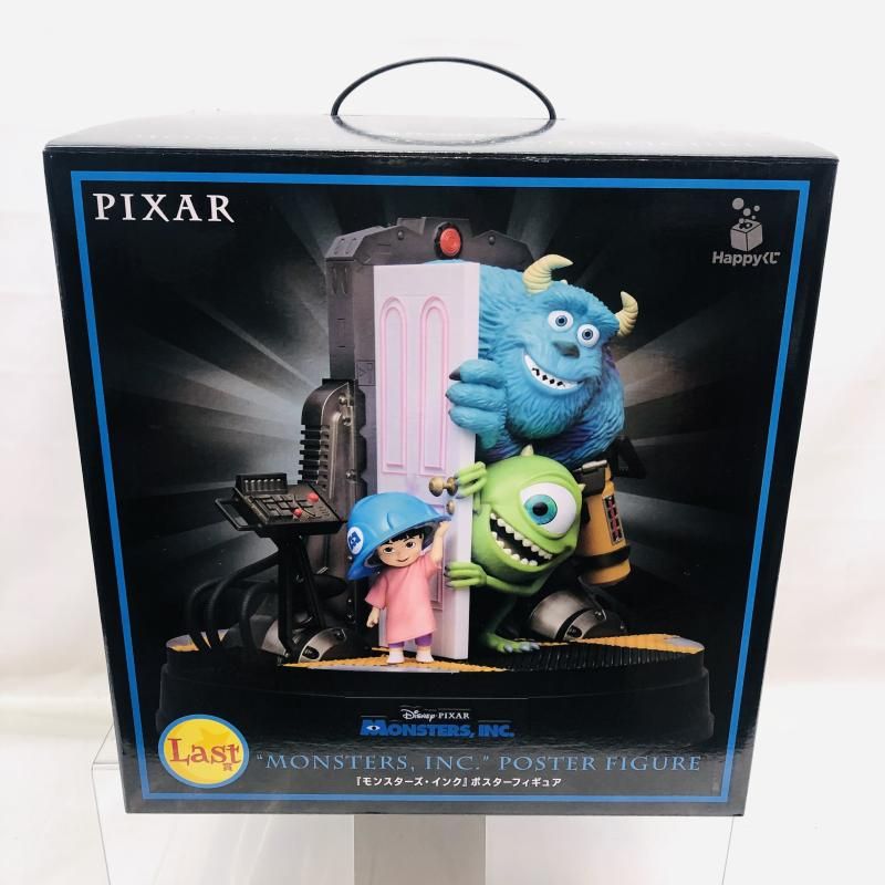 中古】開封・箱ｲﾀﾐ)ハッピーくじ ピクサー モンスターズ・インク