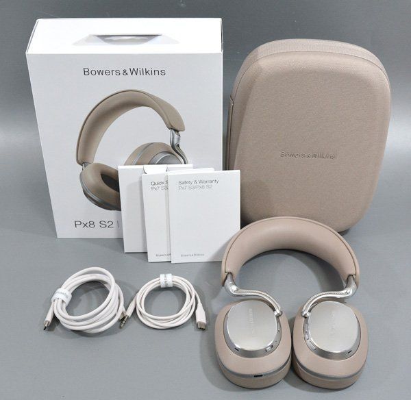 新品 未使用 B＆W Bowers&Wilkins Px8 S2 ノイズキャンセリング ヘッドフォン Warm Stone ウォーム・ストーン