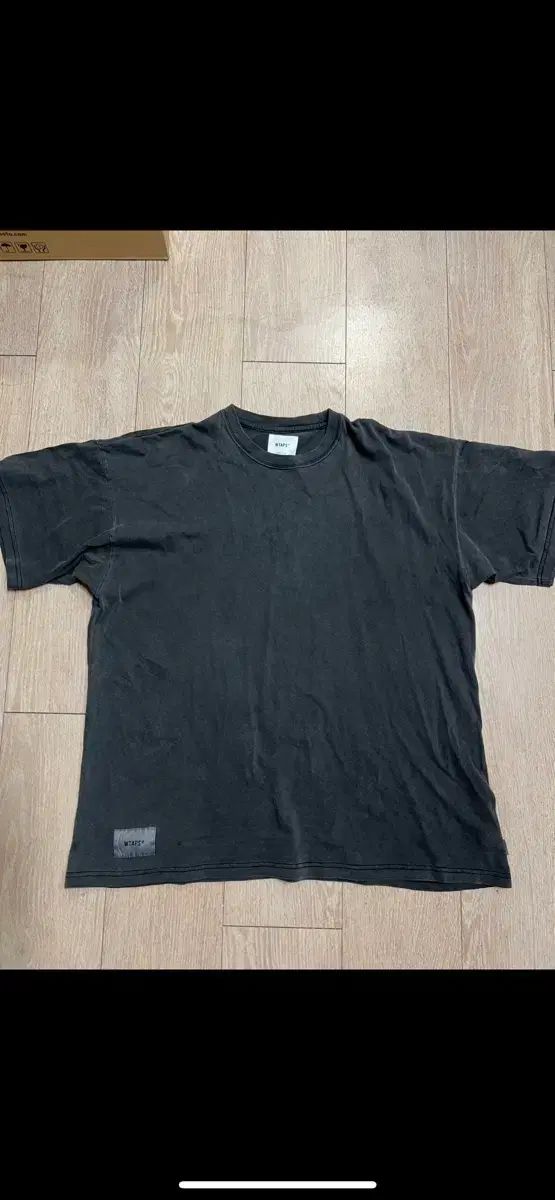 WTAPS 半袖 ウォッシュ Tシャツ グレー サイズ3 (105) 8,348円