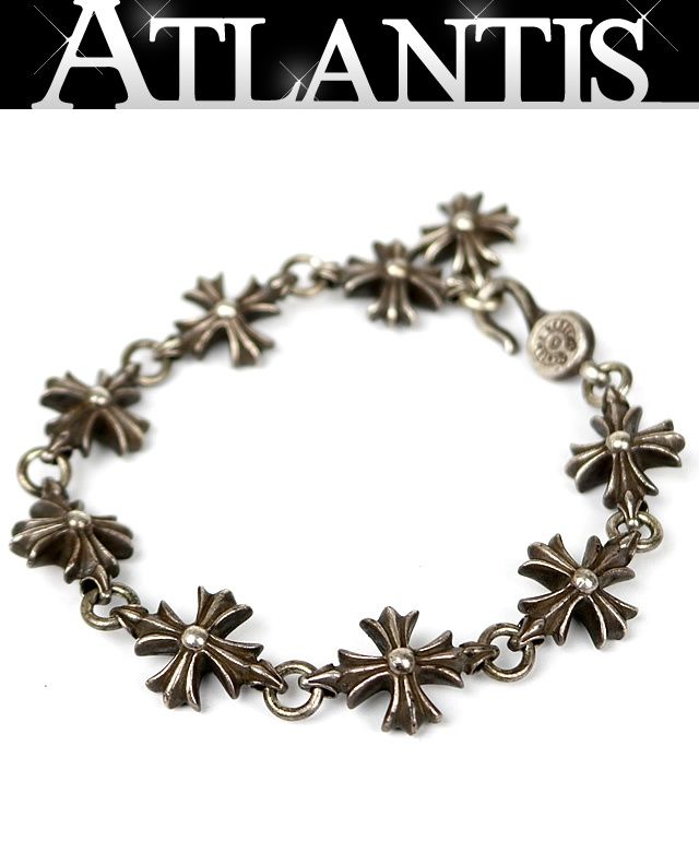 CHROME HEARTS 銀座店 クロムハーツ カットアウト CHプラス ブレス メンズ シルバー SV925 103567 CHROME HEARTS 銀座店 クロムハーツ カットアウト CHプラス ブレス