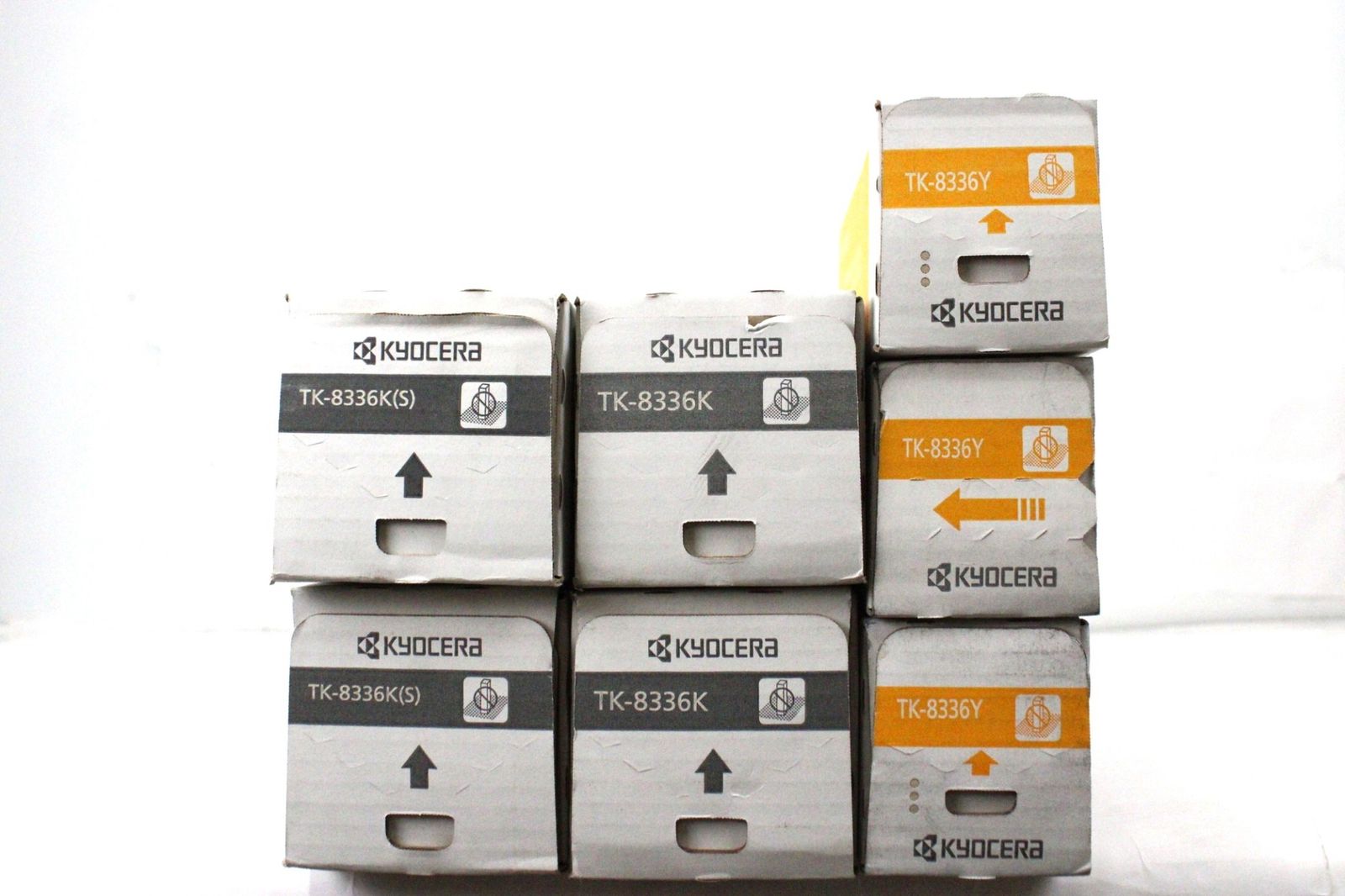 未使用 京セラ 純正 トナー TK-8336 2色7本（イエロー・ブラック） KYOCERA ITAFKSUZAS1Y-D-L13-byebye
