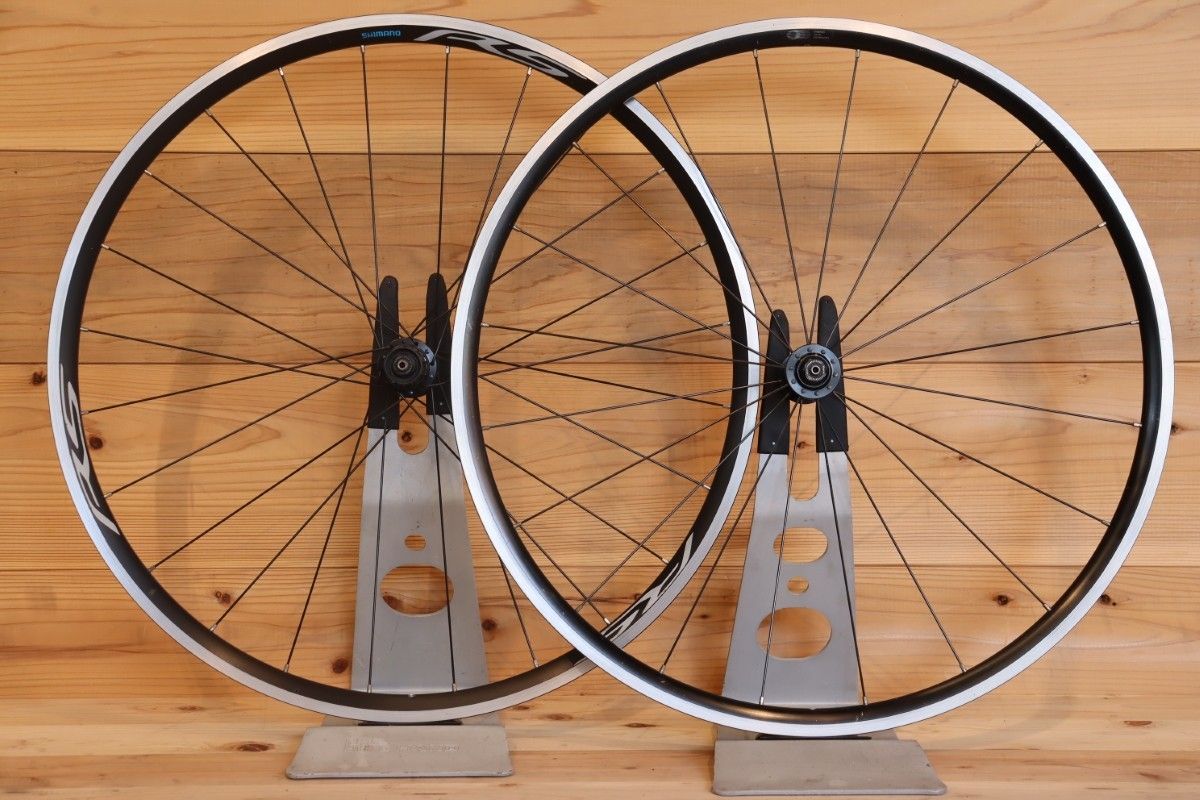 シマノ SHIMANO WH-R500/RS100 アルミ クリンチャー ホイールセット
