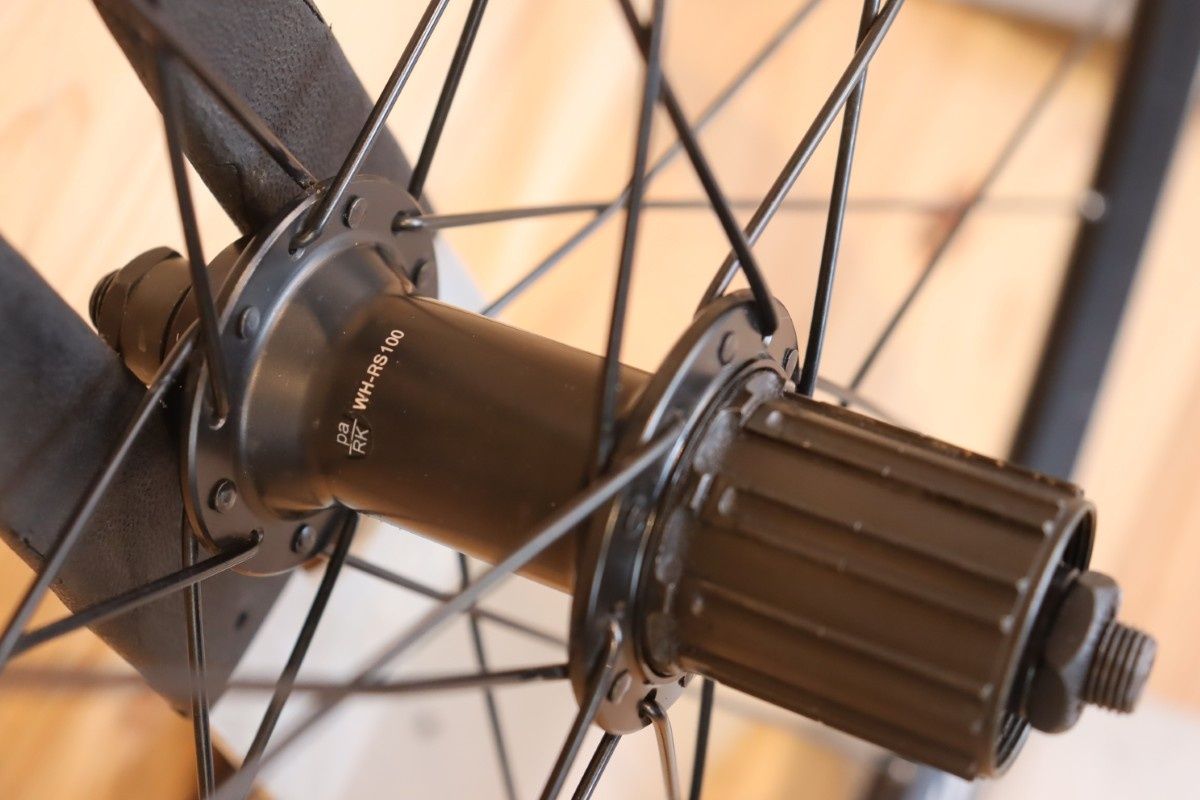 シマノ SHIMANO WH-R500/RS100 アルミ クリンチャー ホイールセット