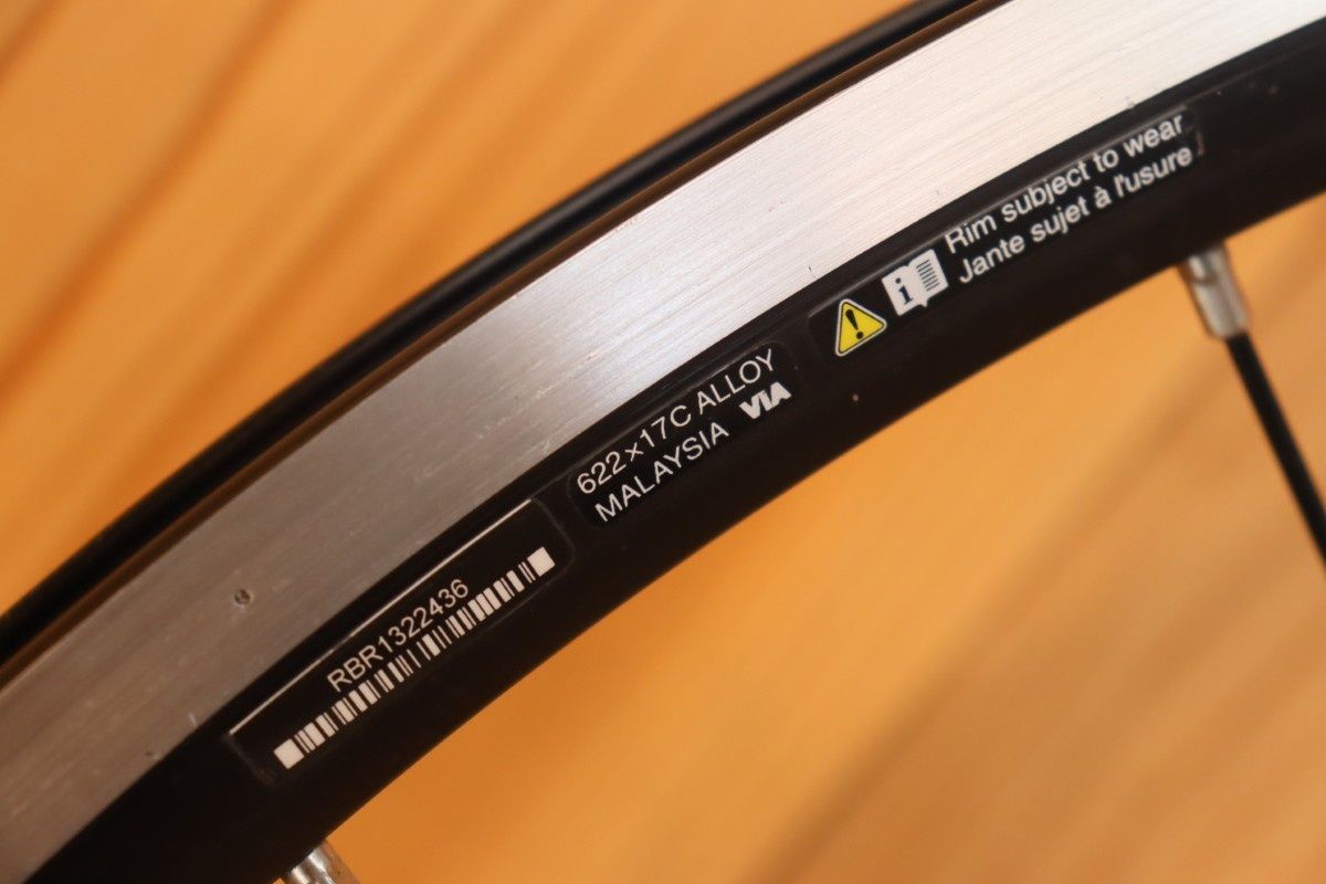 シマノ SHIMANO WH-R500/RS100 アルミ クリンチャー ホイールセット