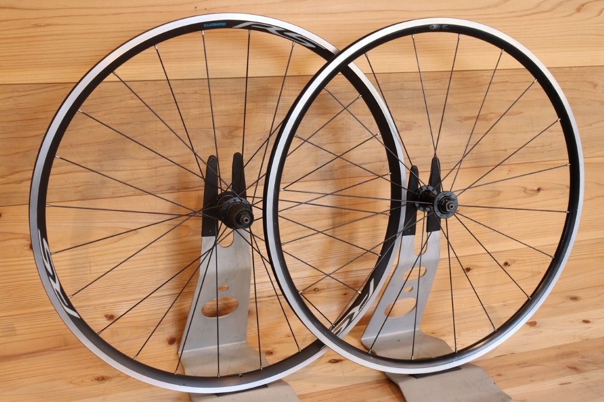 シマノ SHIMANO WH-R500/RS100 アルミ クリンチャー ホイールセット