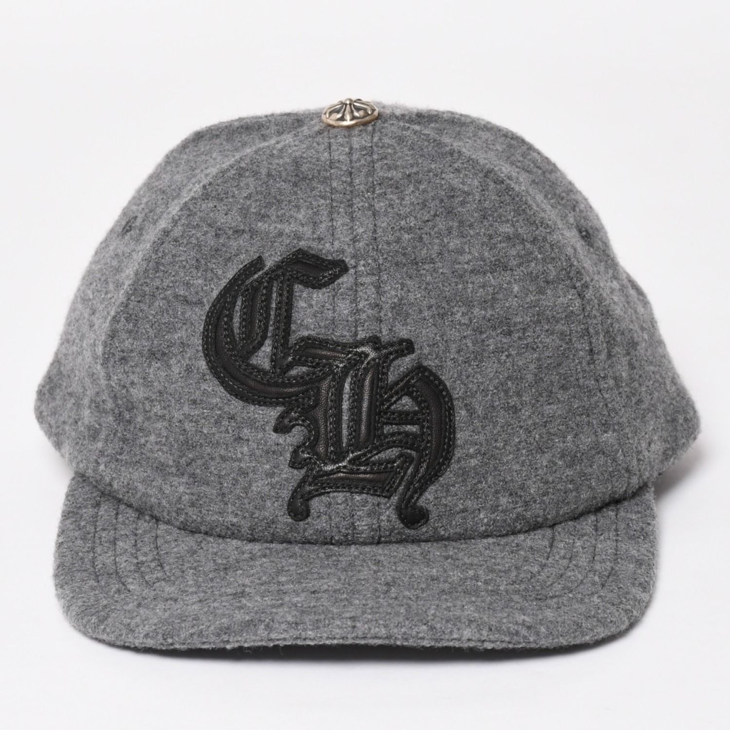 帽子 Black and grey chrome cap 新品未使用 CHROME HEARTS クロムハーツ TRUCKER CAP CHパッチ