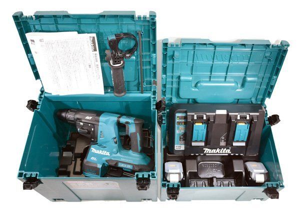 新品 未使用 Makita マキタ HR282DPG2 28mm 充電式ハンマドリル バッテリー(BL1860B)２個 充電器(DC18RD)付