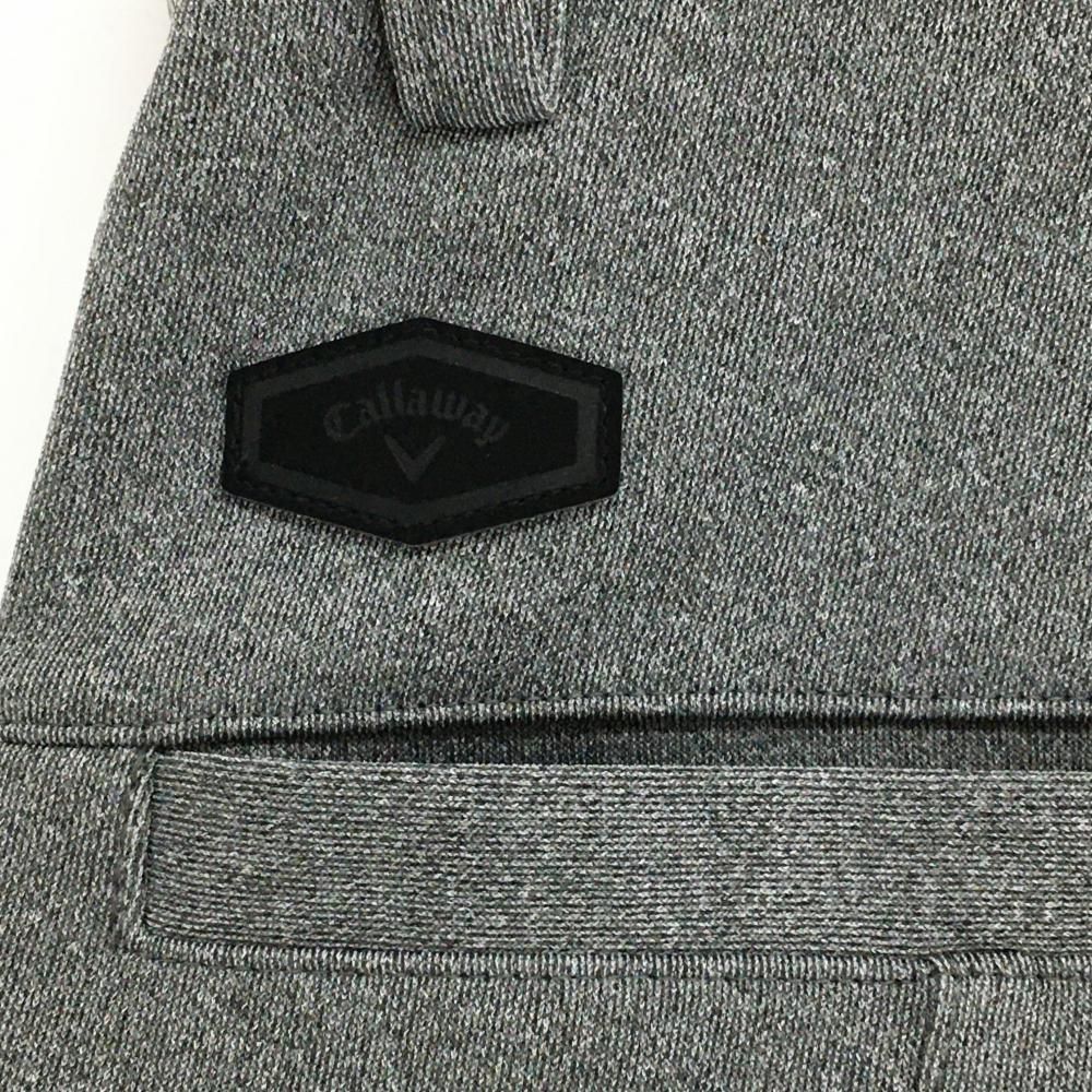 【新品】キャロウェイ パンツ 杢グレー ウエスト調整紐 ストレッチ メンズ M ゴルフウェア 2024年モデル Callaway