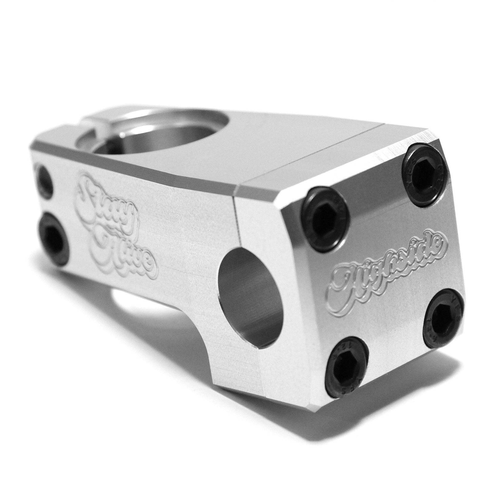 【最速発送】Alive Industry アライブインダストリー Highside Stem 53mm Silver 【BMX】【スノースクート】【ストリート】【ステム】