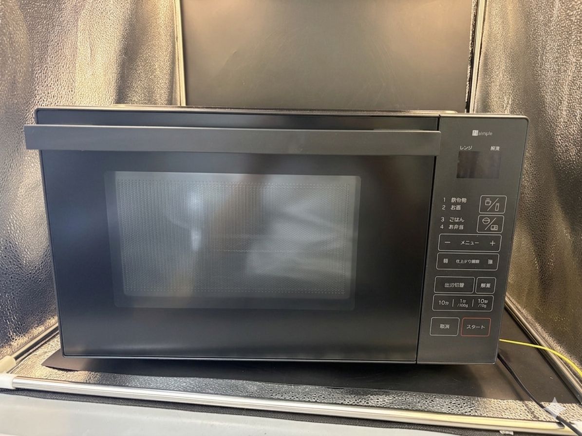 ? ニトリ フラット電子レンジ 20L BK2C01 BK 2024年製