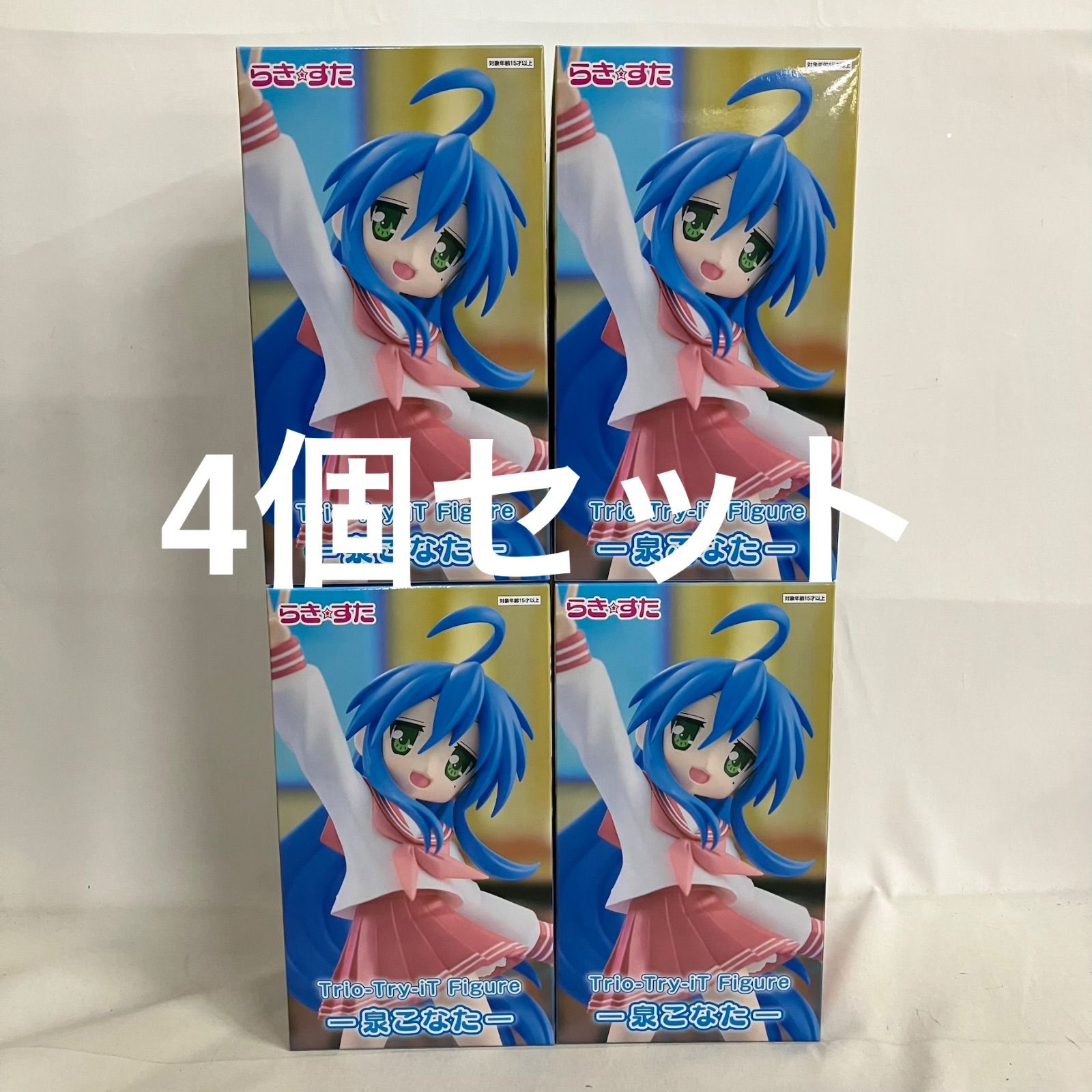 【新品・未開封】らき☆すた 泉こなた 6個セット 未開封 らきすた Trio-Try-iT 泉こなた フィギュア 4個セット SF6767
