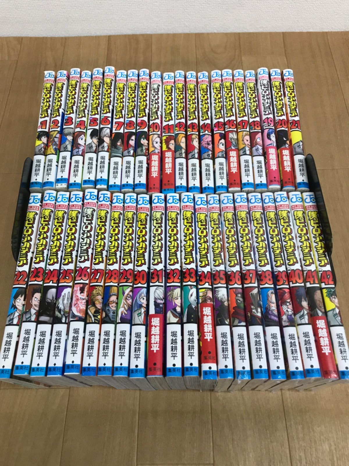 ★【未開封あり】 僕のヒーローアカデミア 1～42巻 全巻　コミックセット　ヒロアカ　《RU16E》