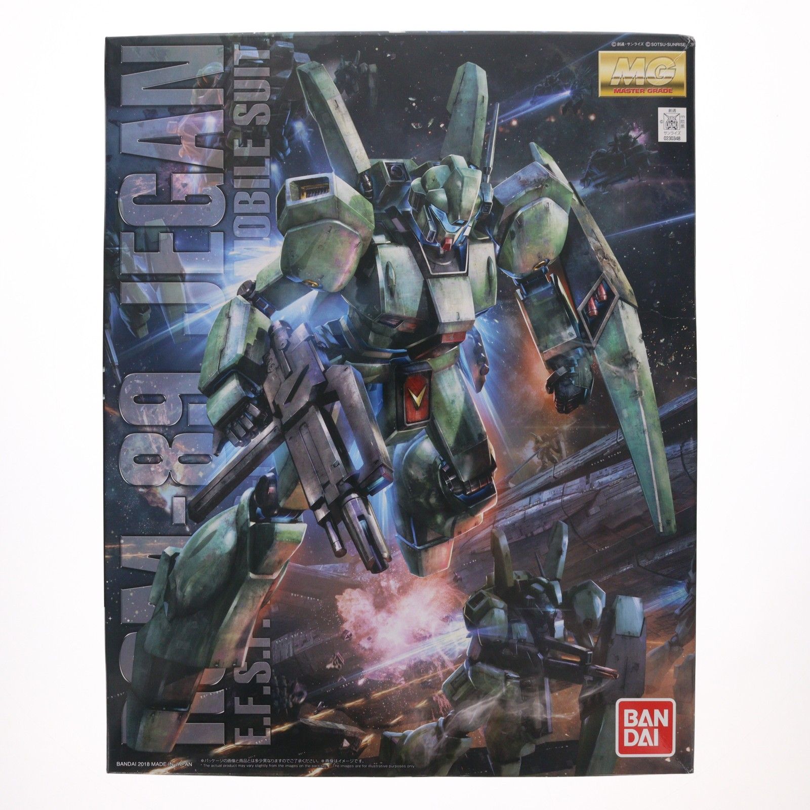 MG 1/100 RGM-89 ジェガン 機動戦士ガンダム 逆襲のシャア プラモデル(0230348) バンダイ
