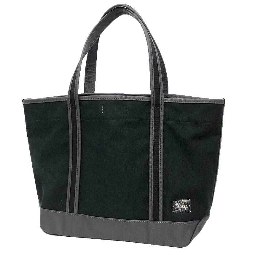 PORTER ポーター PORTER GIRL BOYFRIEND TOTE BAG(M) 739-08514 ポーターガールボーイフレンド トート バッグ ブラック 黒 aq13015