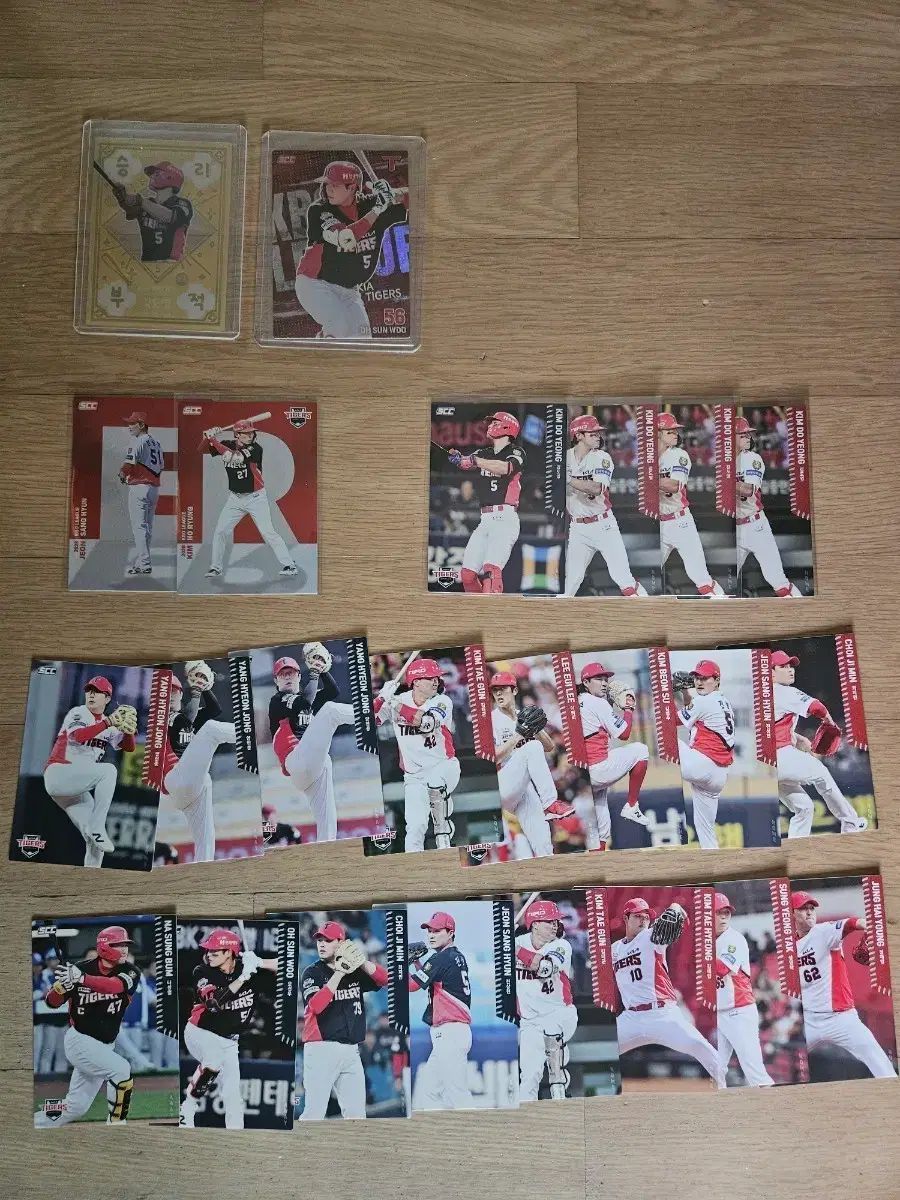 scc kbo カード チーム別