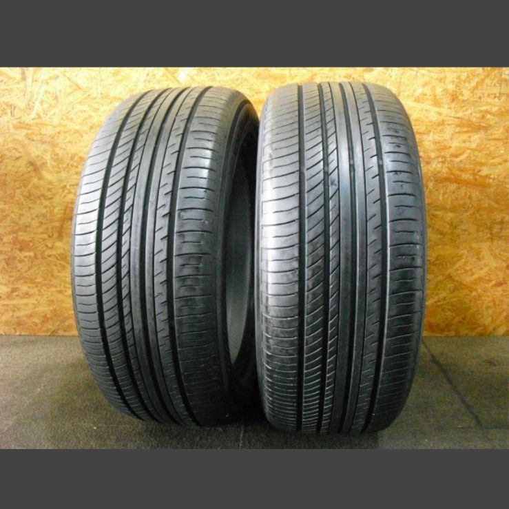 (A-2899)本州送料無料 バリ山 235/50R18 2本 ヨコハマ 中古タイヤホイール館