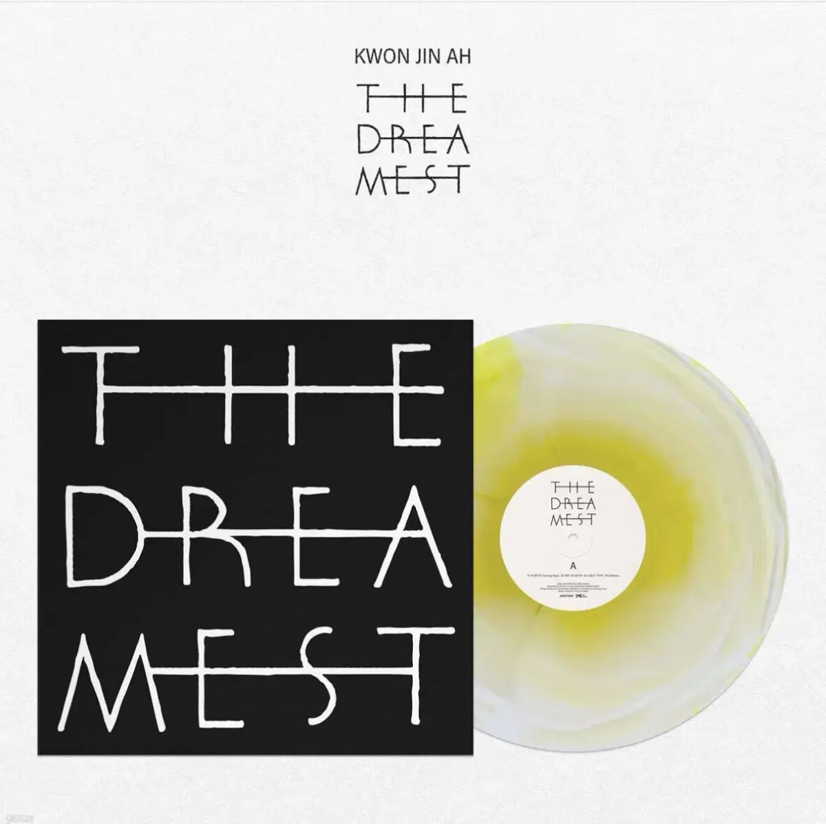 クォン・ジンア The Dreamest lp カラーバン