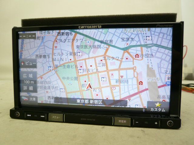 中古】 2026年版 カロッツェリア AVIC-RZ77 メモリーナビ 地デジ