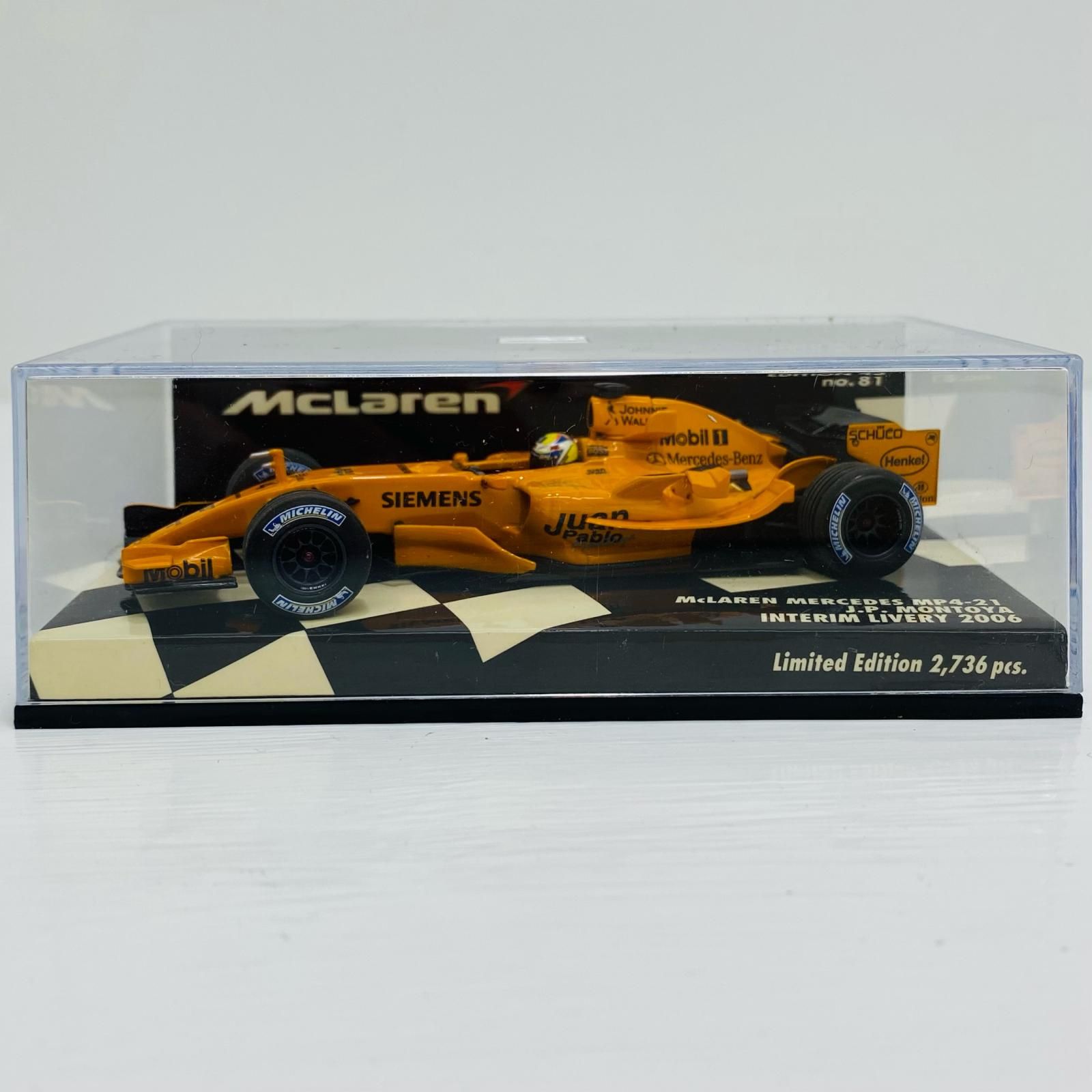 飾磨店】 中古 1/43 McLAREN MERCEDES MP4-21 INTERIM LIVERY 2006