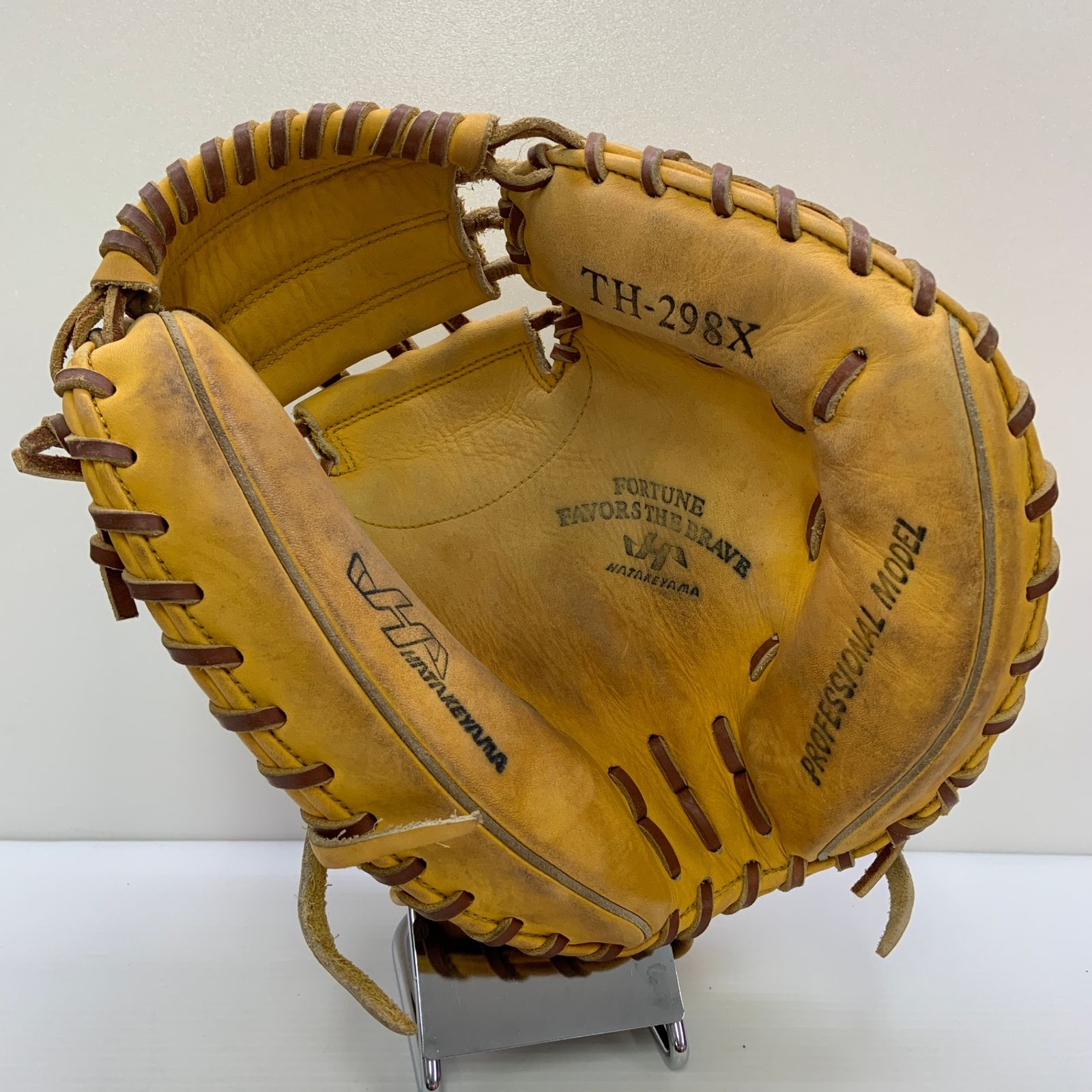 ハタケヤマ HATAKEYAMA TH-298X 軟式 大人 一般 キャッチャーミット 捕手 グローブ グラブ 右投げ 中古品 野球 8941 ハタケヤマ HATAKEYAMA TH-298X 軟式 大人 一般 キャッチャーミット 捕手 グローブ グラブ 右投げ 中古品 野球 8941