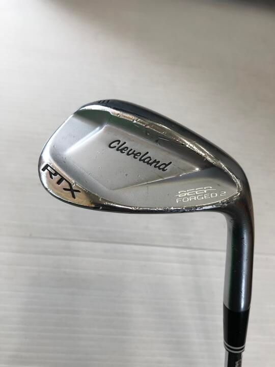 クリーブランド　RTX DEEP FORGED 2　56度　ダイナミックゴールド HT　S200フレックス　ウェッジ　中古【最短即日発送】