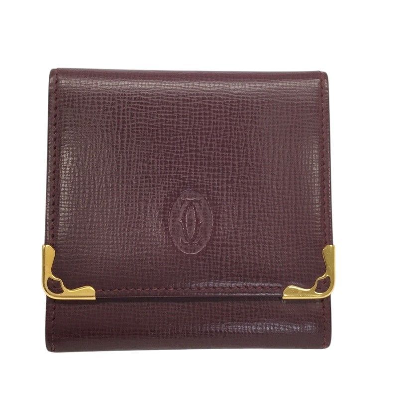 Cartier【カルティエ】コインケース 小銭入れ マストライン レザー