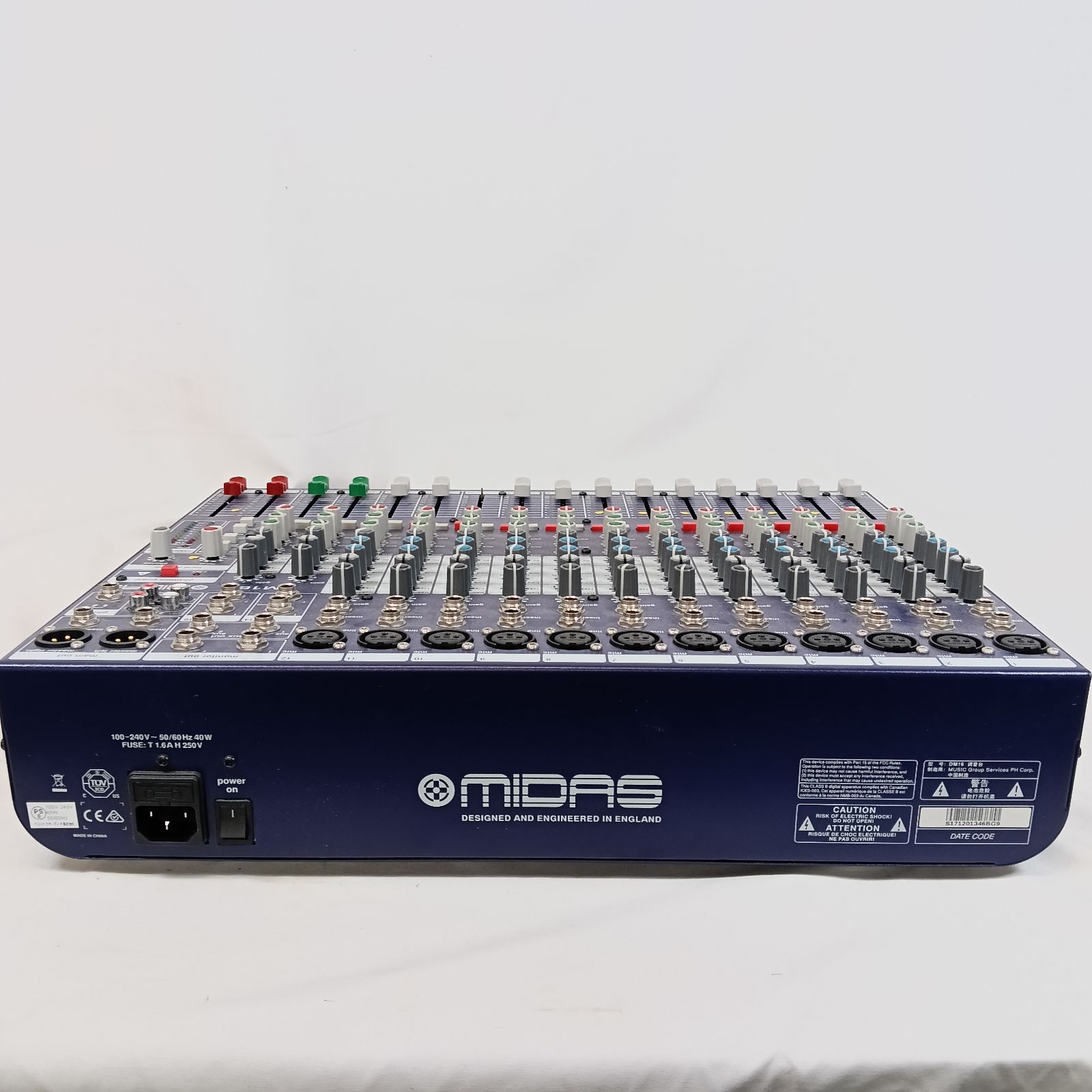 MIDAS DM16 アナログミキサー マイダス 16ch PA音響機材