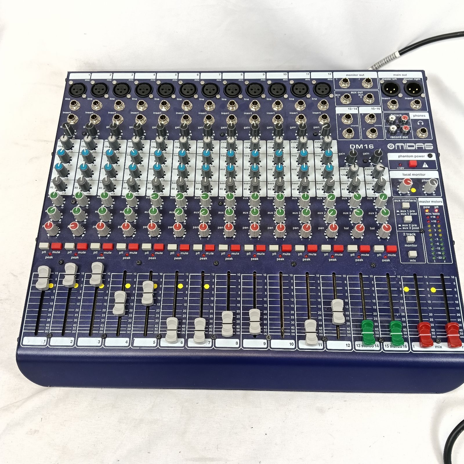 MIDAS DM16 アナログミキサー マイダス 16ch PA音響機材