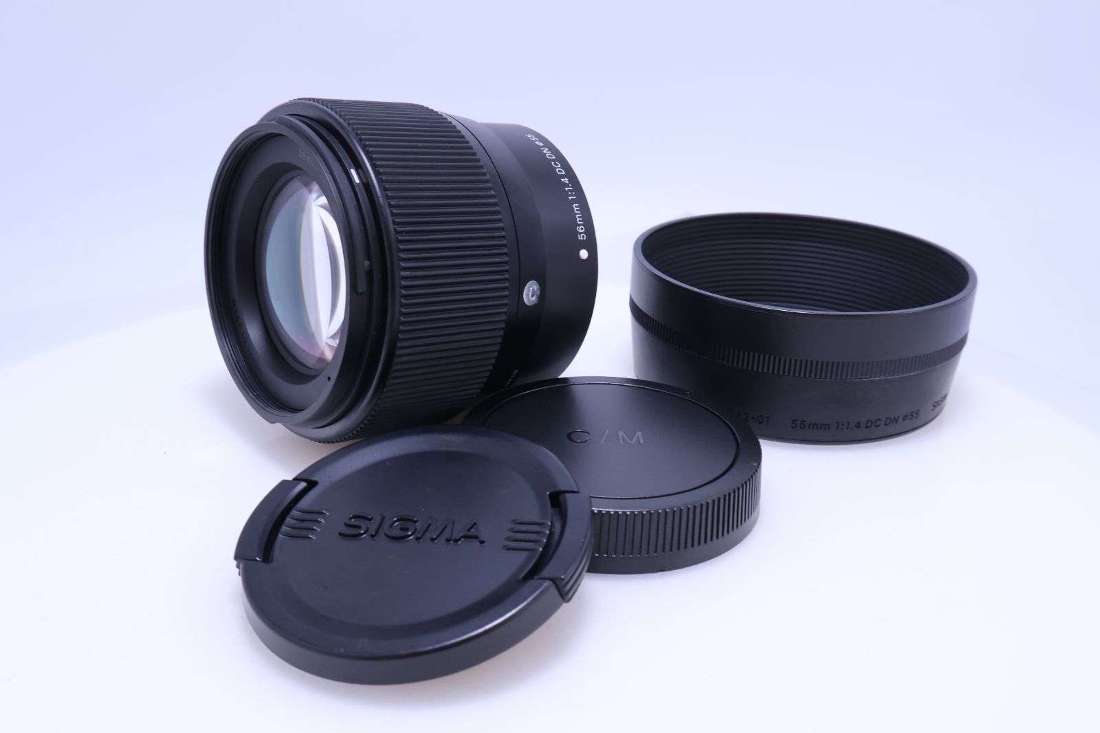 【極美品】SIGMA 56mm F1.4 DC DN (Canon キヤノン EF-Mマウント) 単焦点 望遠 APS-C ミラーレス用 Contemporary