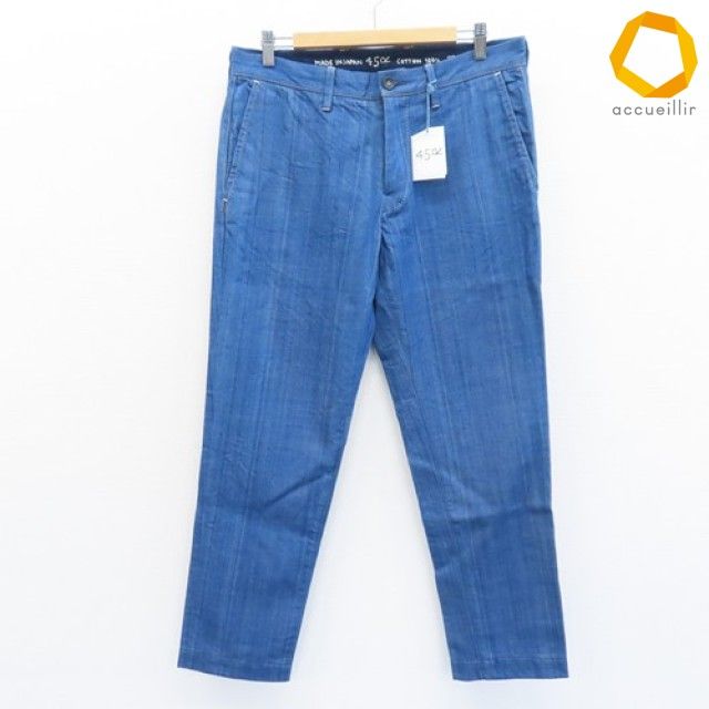 フォーティファイブアール 45R デニム ジーンズ パンツ ロゴボタン メンズ [a1008961]