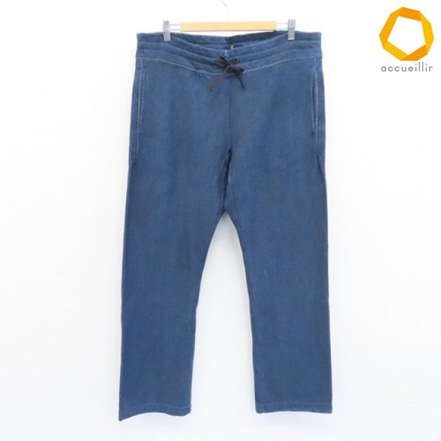 フォーティファイブアール 45R パンツ スウェット デニム風 メンズ [a1008990]