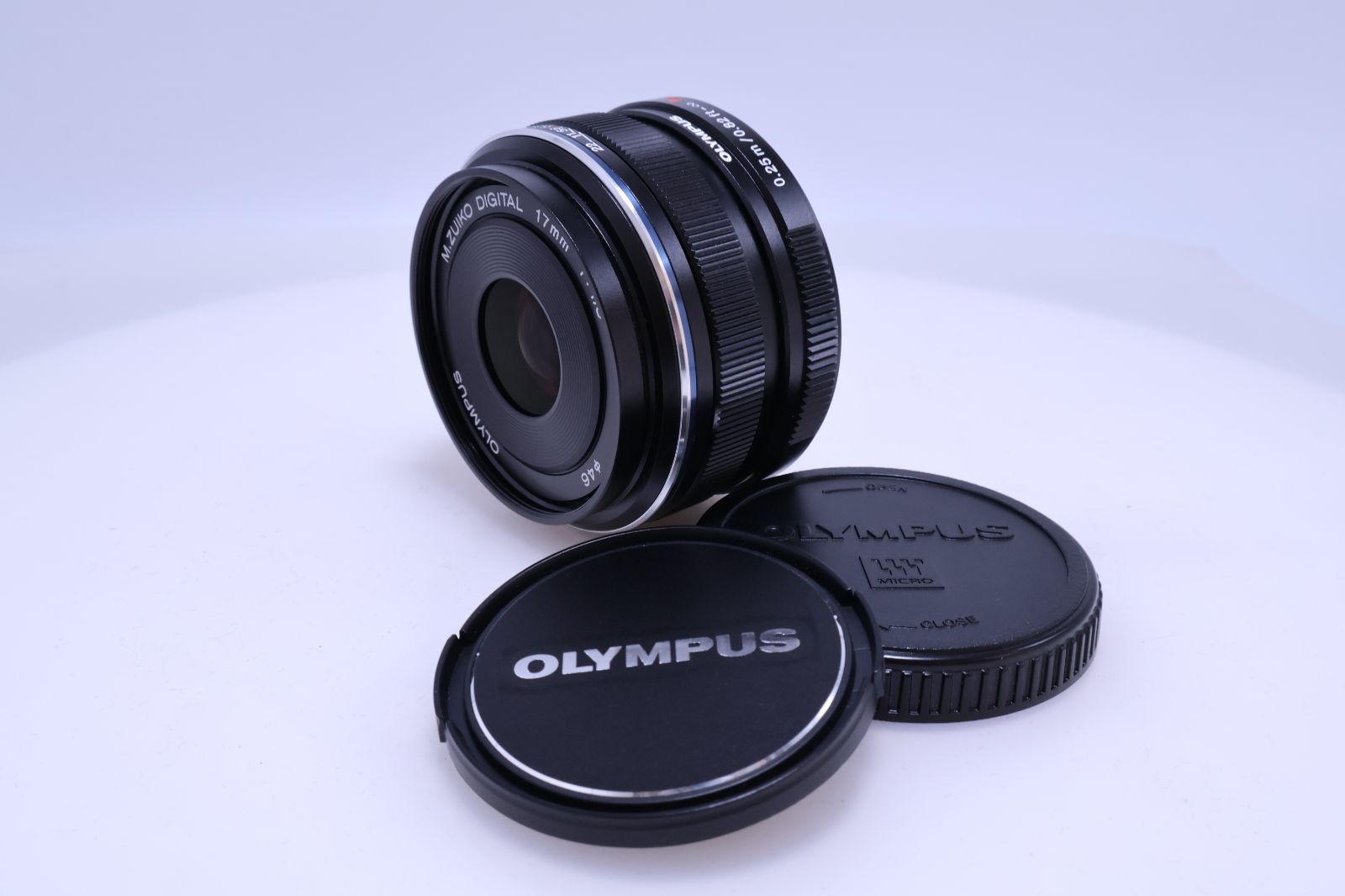 【極美品】OLYMPUS M.ZUIKO DIGITAL 17mm F1.8 ブラック 単焦点レンズ