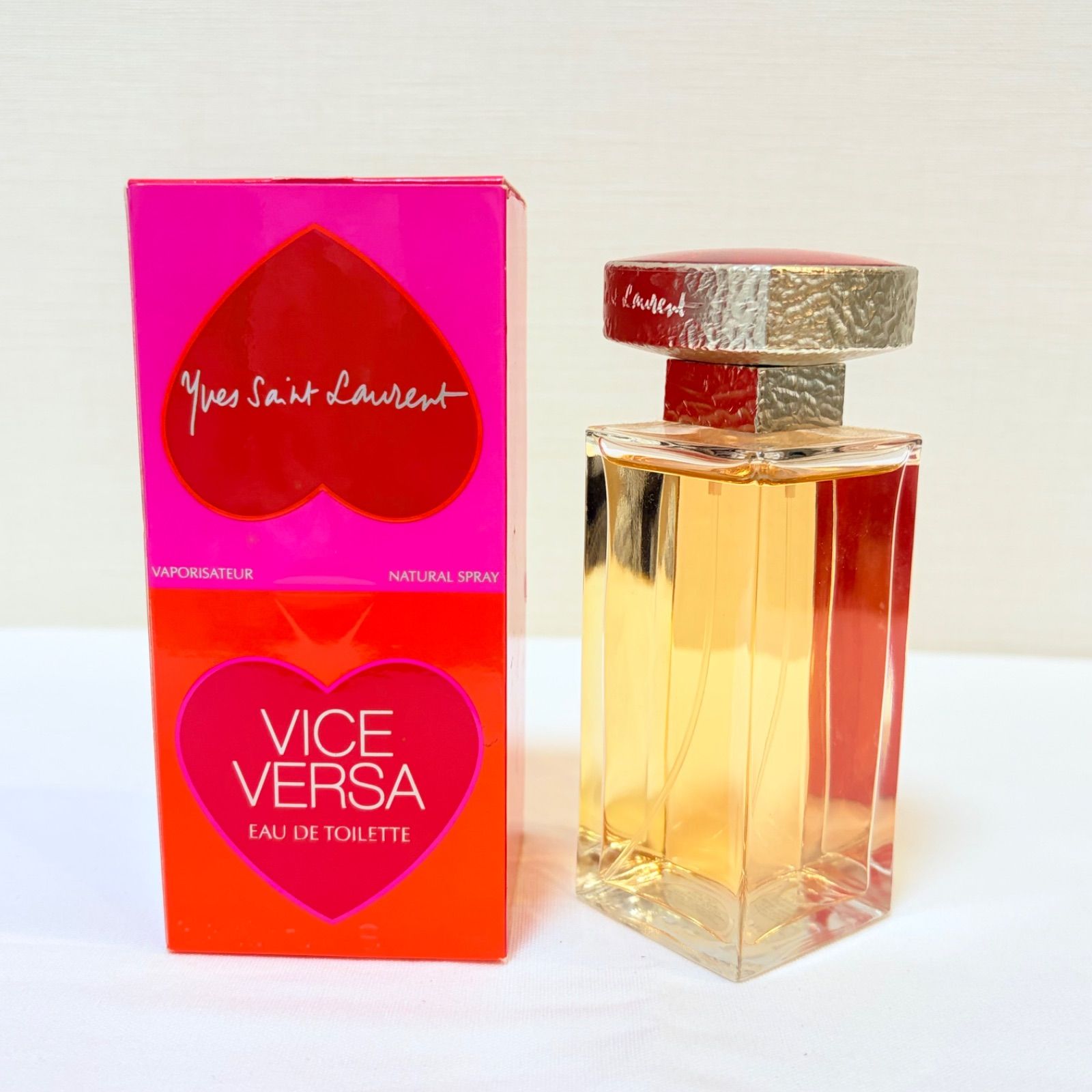 新品未使用　Yves Saint Laurent Vice Versa eau de toilette イヴ・サンローラン　ヴァイス　ヴァーサ　オードトワレ　香水　100ml