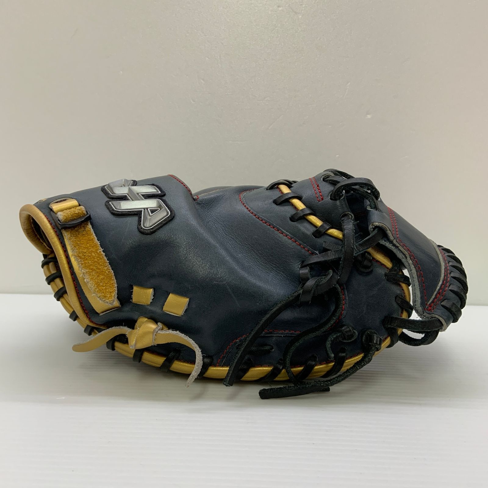 ハタケヤマ 左投げPRO-M62 ブラック/イエロー 軟式キャッチャーミット ハタケヤマ HATAKEYAMA PRO-M62 軟式 大人 一般 キャッチャーミット
