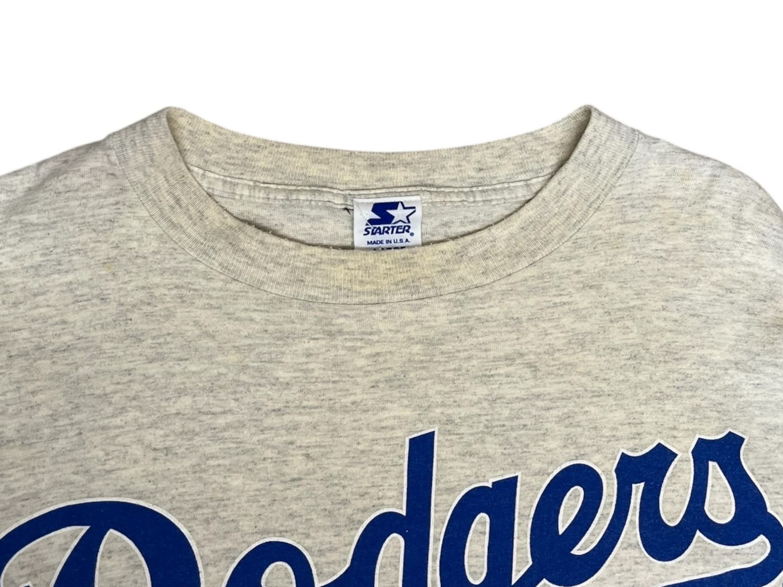 STARTER (スターター) Dodgers Nomo ドジャース 野茂英雄 16 Tシャツ L