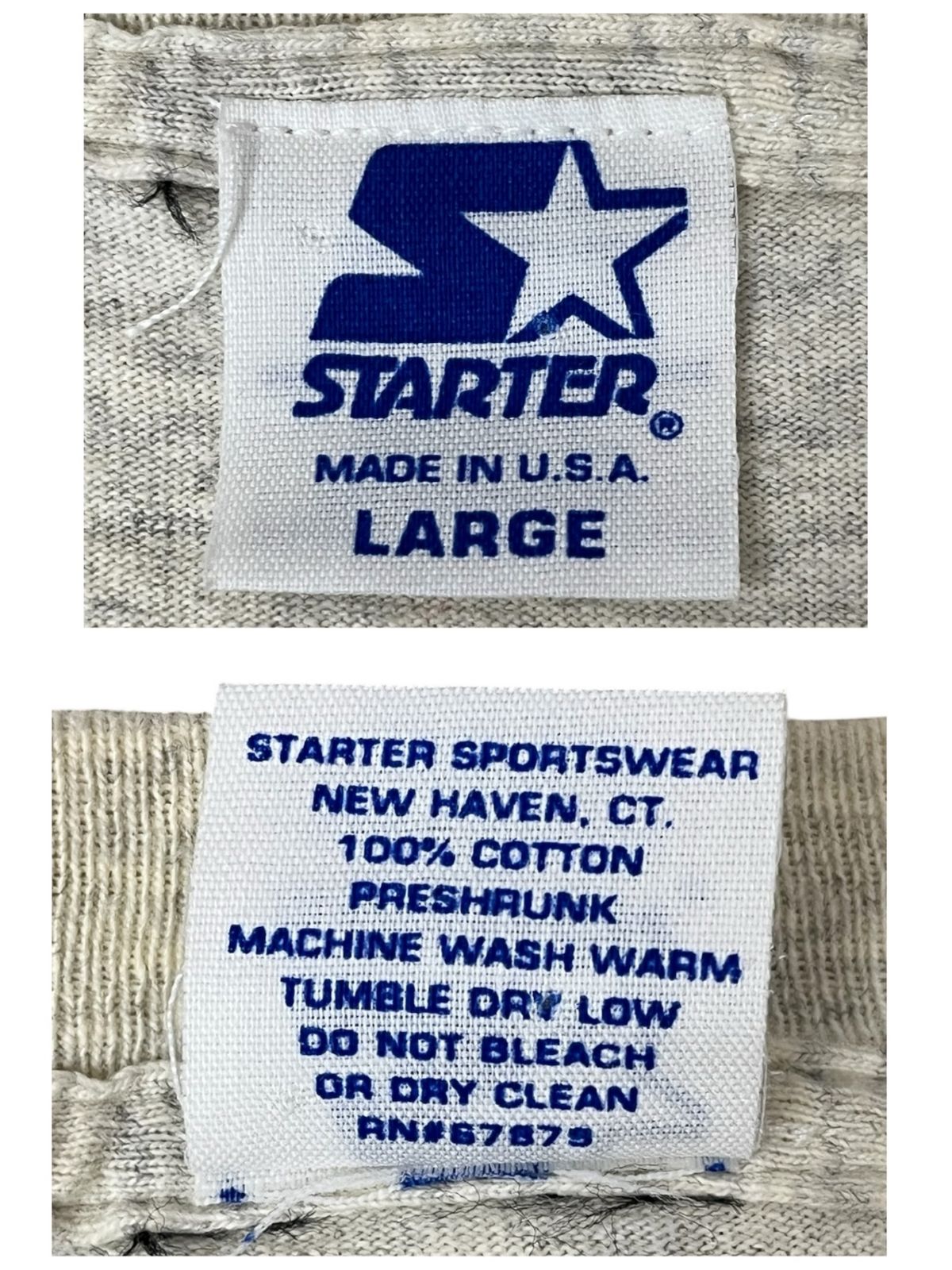 STARTER (スターター) Dodgers Nomo ドジャース 野茂英雄 16 Tシャツ L