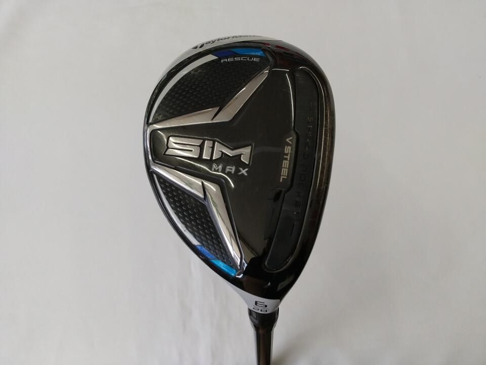 テーラーメイド　SIM MAX　28度　TENSEI BLUE TM60　Sフレックス　ユーティリティ　中古　ゴルフドゥ！山口防府店【最短即日発送】