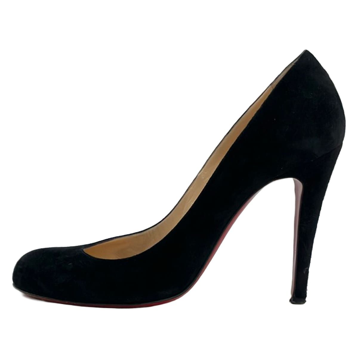 CHRISTIAN LOUBOUTIN(クリスチャンルブタン) パンプス 38 レディース - 黒