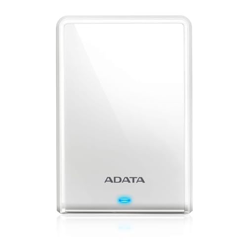 【エイデータ】 外付けハードドライブ 1TB HV620S ホワイト USB 3