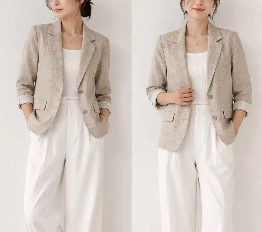 100 DAKS リネン ジャケット