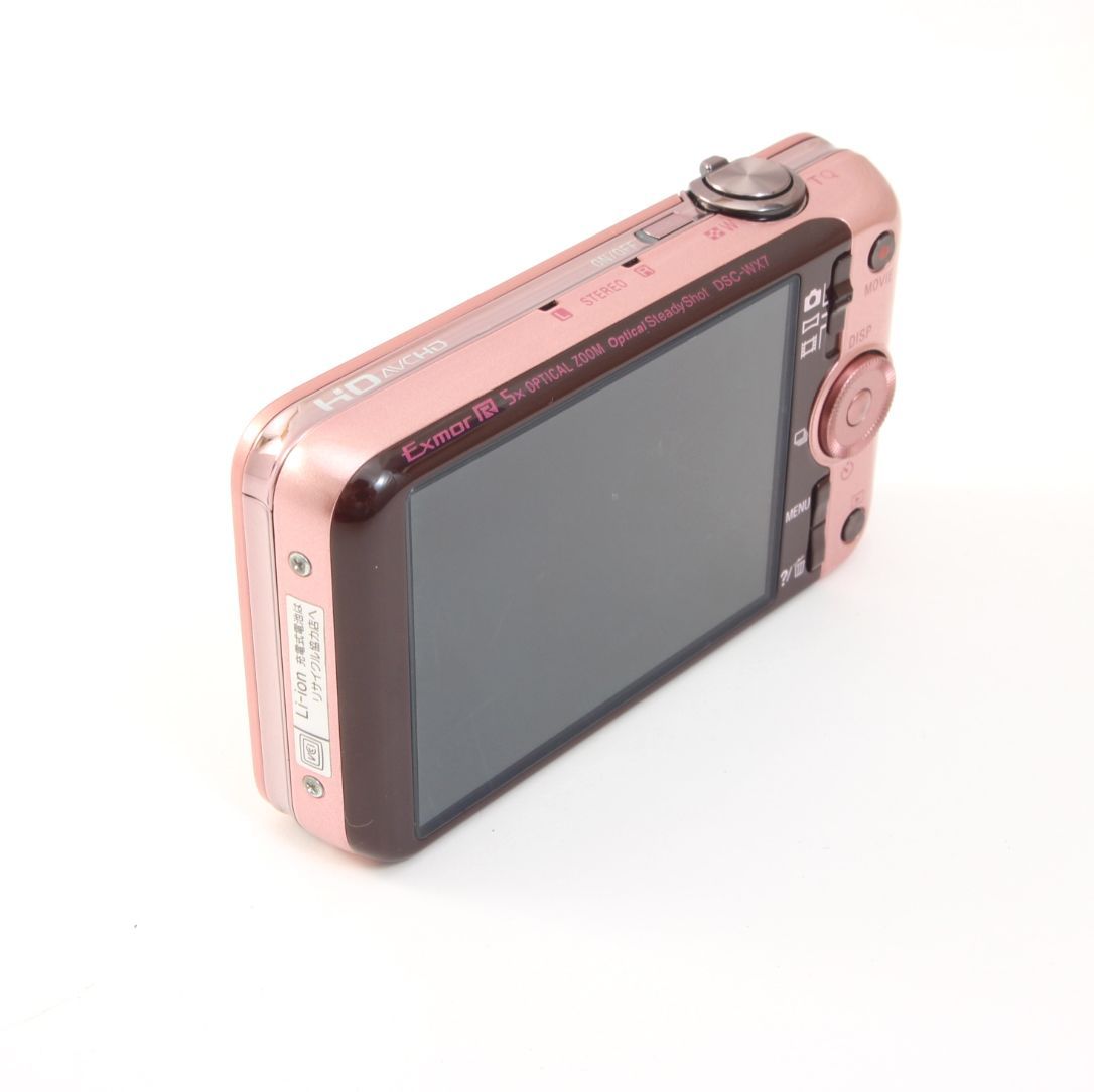 SONY ソニー Cyber-shot DSC-WX7 ピンク コンパクトデジタルカメラ